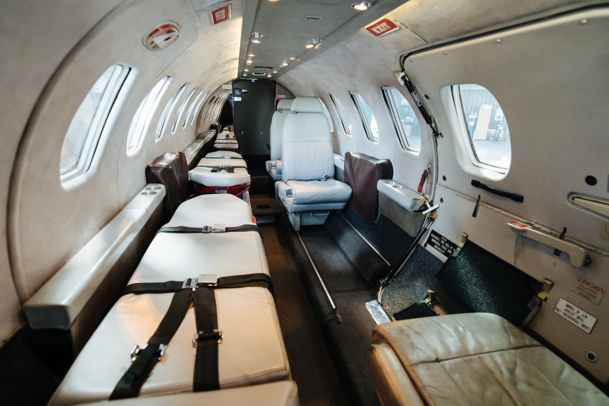 Airlec-Aircraft-Citation Super II XR - Cabine, seats